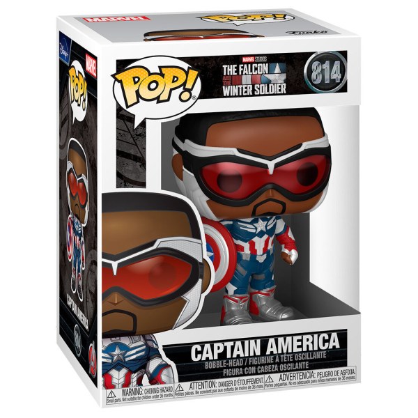 POP! 814 figura Marvel The Falcon & Winter Soldier Capitano America