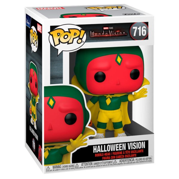 POP! 716 figura Marvel WandaVision Vision Halloween