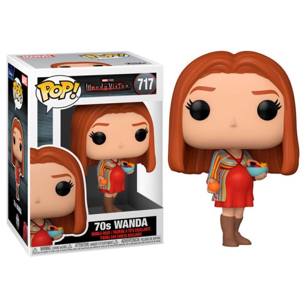 POP! 717 figura Marvel WandaVision Wanda anni '70