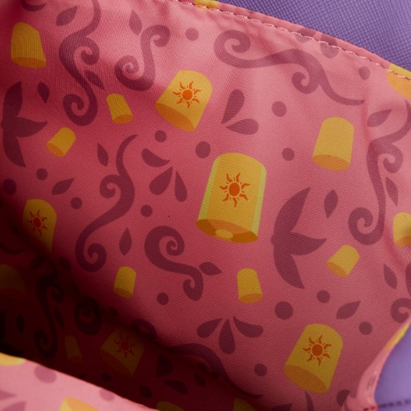 Mini zaino con coulisse Lanterna Rapunzel - DISNEY LOUNGEFLY