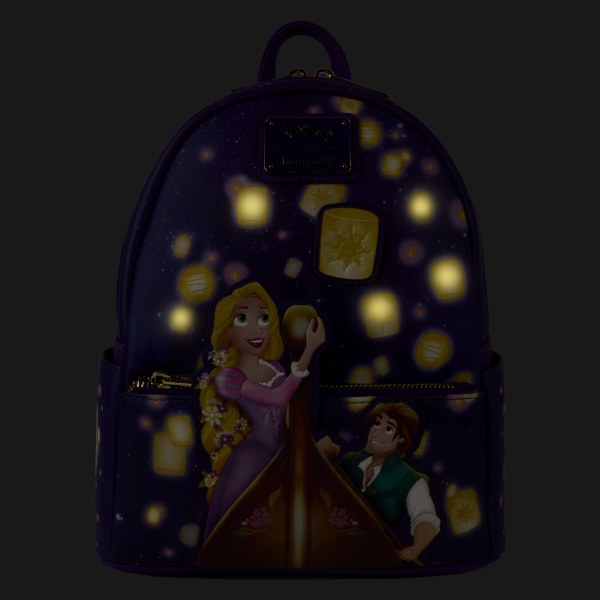 Mini zaino lanterna Rapunzel - DISNEY LOUNGEFLY