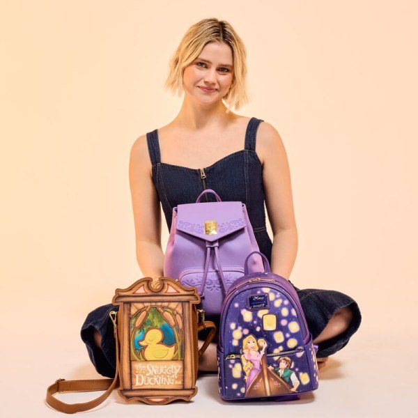 Mini zaino lanterna Rapunzel - DISNEY LOUNGEFLY