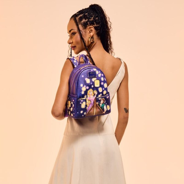 Mini zaino lanterna Rapunzel - DISNEY LOUNGEFLY