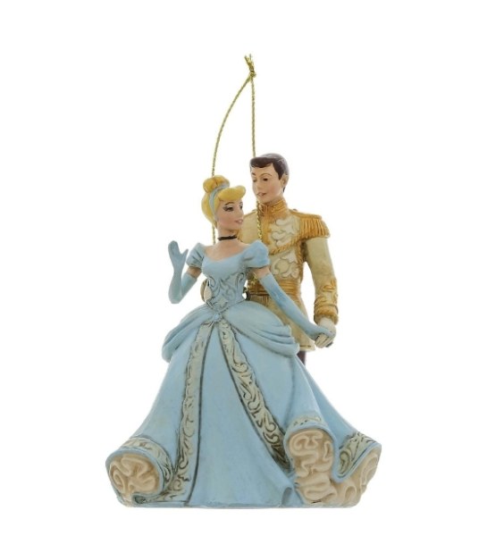 CENERENTOLA E IL PRINCIPE Ornamento da appendere - DISNEY TRADITIONS