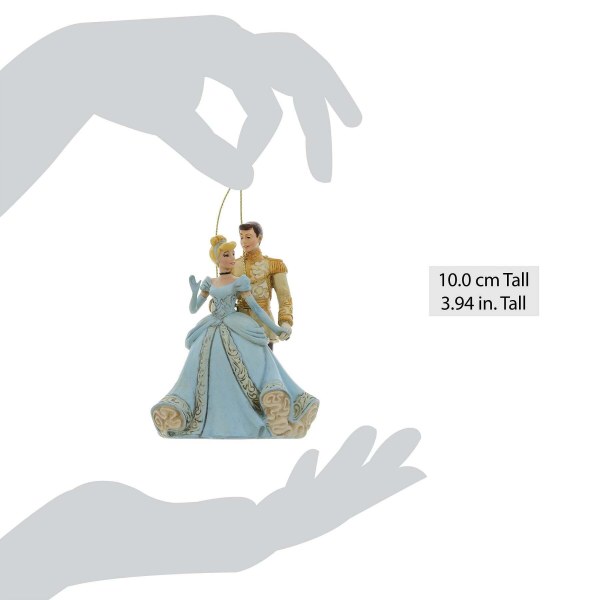 CENERENTOLA E IL PRINCIPE Ornamento da appendere - DISNEY TRADITIONS
