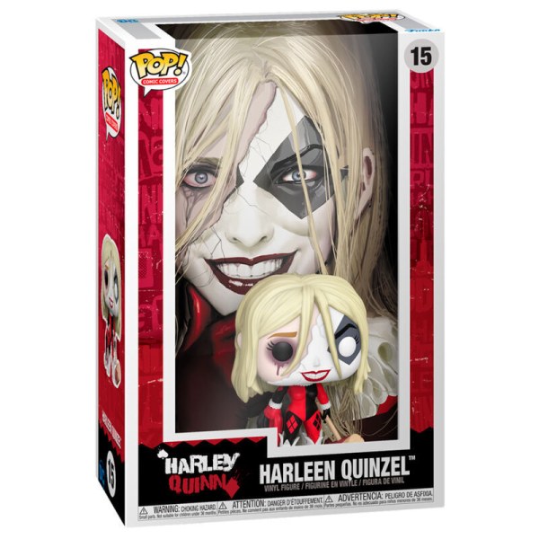 POP! 15 figure Copertina del fumetto DC Comic Harley Quinn Harleen Quinzel