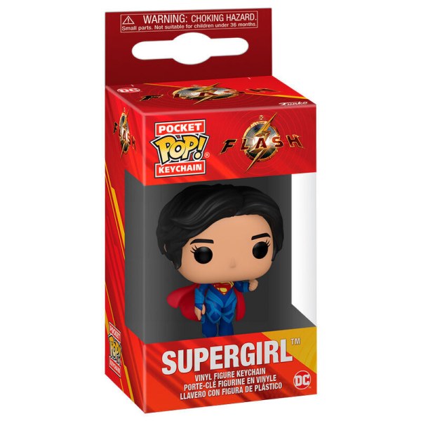 Portachiavi Pocket POP DC Comics The Flash Supregirl