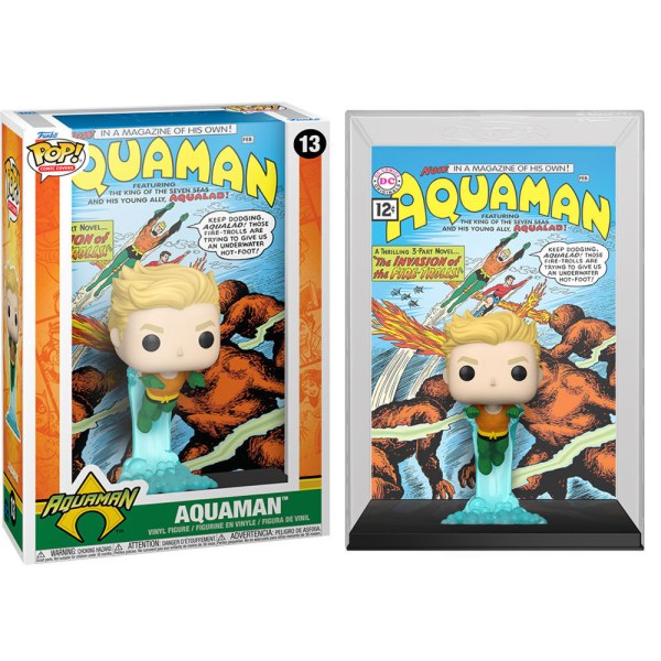 POP! 13 figure Copertina del fumetto DC Comics Aquaman