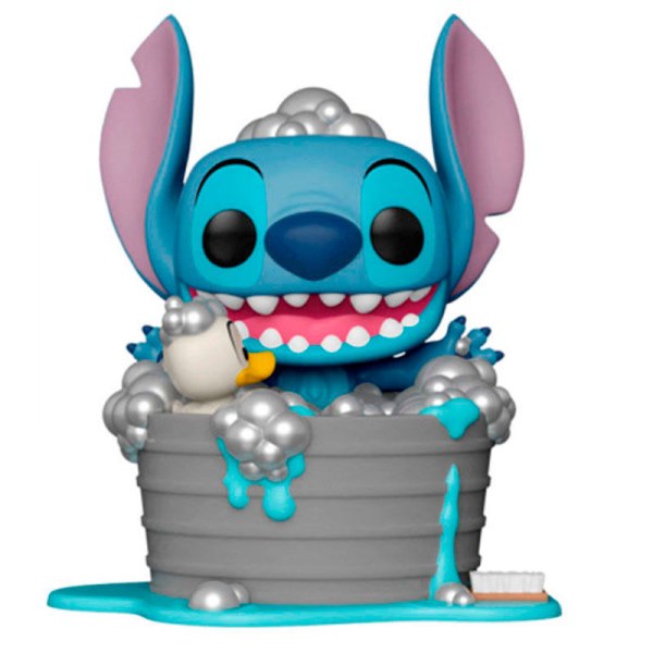 POP! 1252 figura Deluxe Disney Lilo & Stitch - Stitch nella vasca da bagno esclusiva