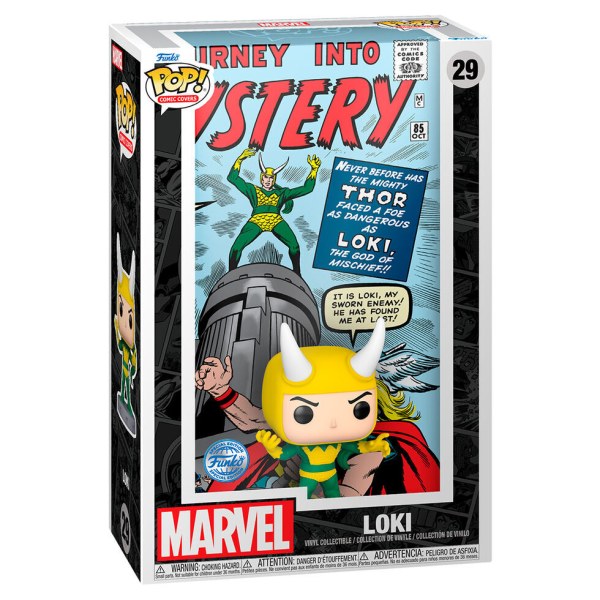 POP! 29 figure Copertina fumetto Marvel Loki Esclusiva