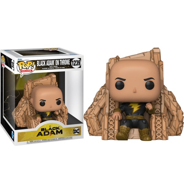 POP! 1239 figura DC Comics Black Adam - Black Adam sul Trono