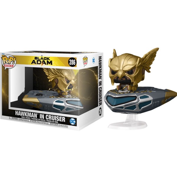 POP! 286 figure DC Comics Black Adam Hawkman in Cruiser