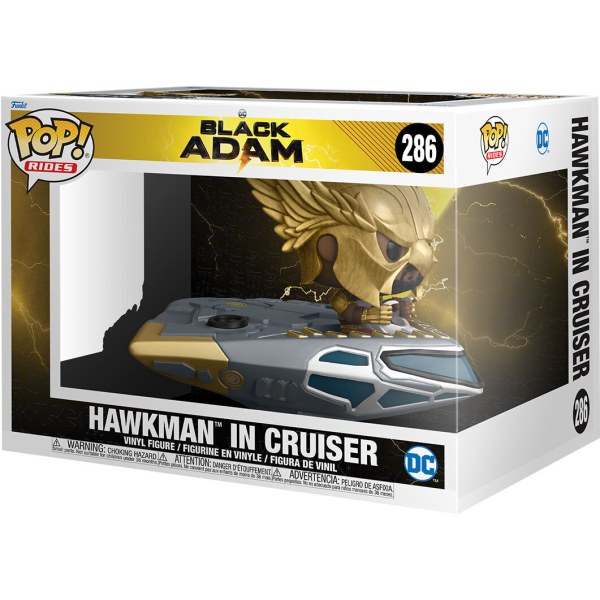 POP! 286 figure DC Comics Black Adam Hawkman in Cruiser