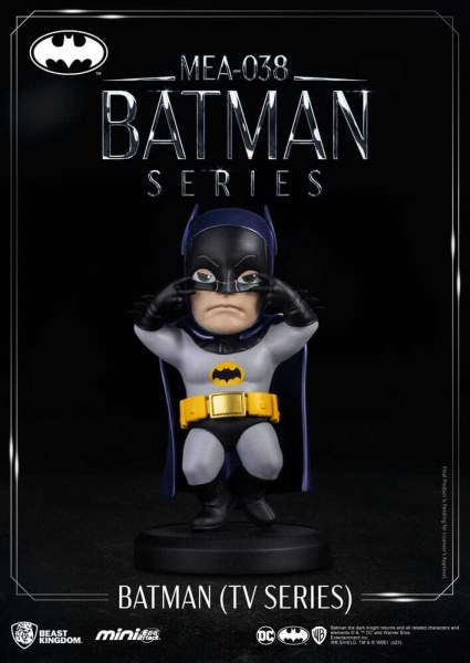 DC Comics Mini Egg Attack figurina di Batman (serie TV del 1966) 8 cm