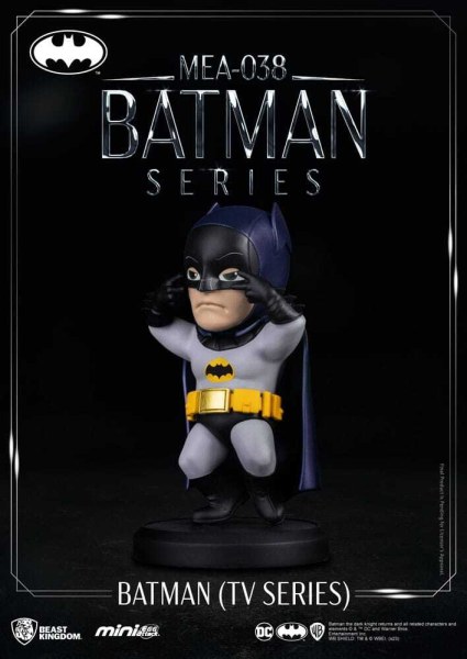 DC Comics Mini Egg Attack figurina di Batman (serie TV del 1966) 8 cm