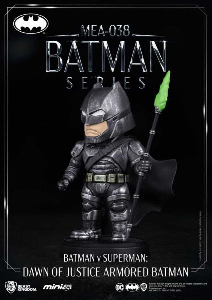 Batman v Superman: Dawn of Justice Mini Egg Attack figurina di Batman corazzato da 8 cm