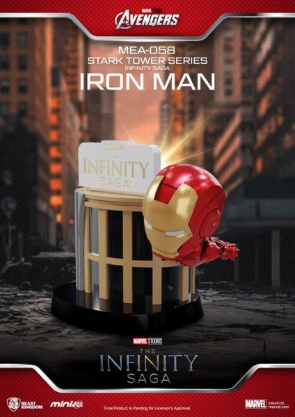 Marvel Mini Egg Attack The Infinity Saga Stark Tower Series Figure Assortite 12 cm (6)
