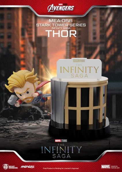 Marvel Mini Egg Attack The Infinity Saga Stark Tower Series Figure Assortite 12 cm (6)