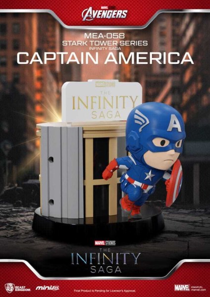 Marvel Mini Egg Attack The Infinity Saga Stark Tower Series Figure Assortite 12 cm (6)