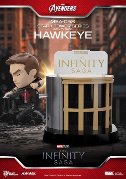 Marvel Mini Egg Attack The Infinity Saga Stark Tower Series Figure Assortite 12 cm (6)