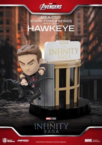Marvel Mini Egg Attack The Infinity Saga Stark Tower Series Figure Assortite 12 cm (6)