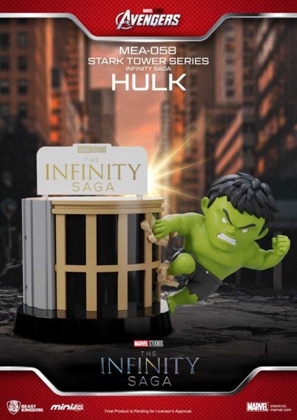 Marvel Mini Egg Attack The Infinity Saga Stark Tower Series Figure Assortite 12 cm (6)