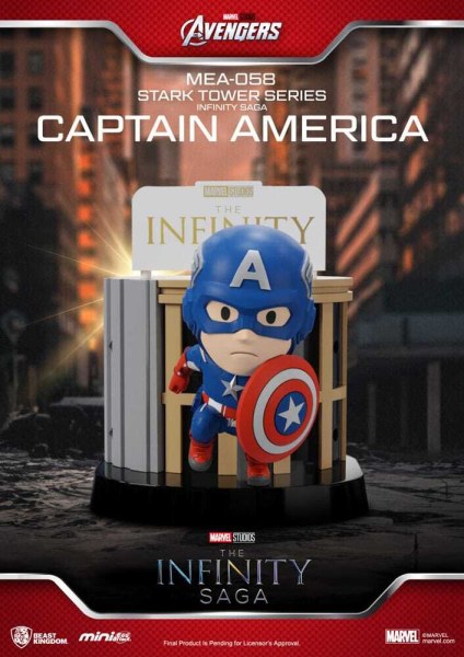 Marvel Mini Egg Attack The Infinity Saga Stark Tower Series Figure Assortite 12 cm (6)