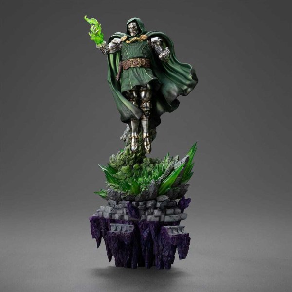 Statuetta Diorama The Infinity Gauntlet Marvel Legends 1/10 Art Scale Infinity Doctor Doom Deluxe Edition 42 cm