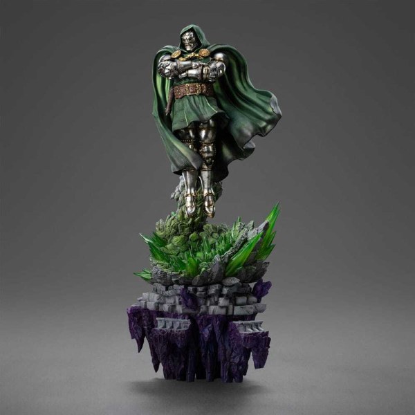 Statuetta Diorama The Infinity Gauntlet Marvel Legends 1/10 Art Scale Infinity Doctor Doom Deluxe Edition 42 cm