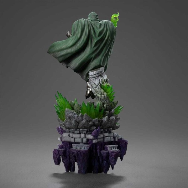 Statuetta Diorama The Infinity Gauntlet Marvel Legends 1/10 Art Scale Infinity Doctor Doom Deluxe Edition 42 cm