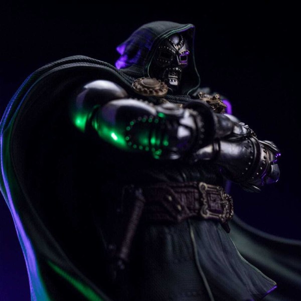 Statuetta Diorama The Infinity Gauntlet Marvel Legends 1/10 Art Scale Infinity Doctor Doom 30 cm