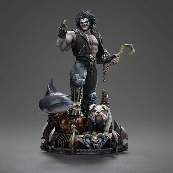 Statuetta DC Comics 1/10 Art Scale Lobo Unleashed 24 cm