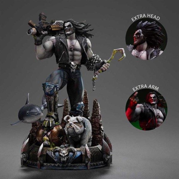 Statuetta DC Comics 1/10 Art Scale Lobo Unleashed 24 cm