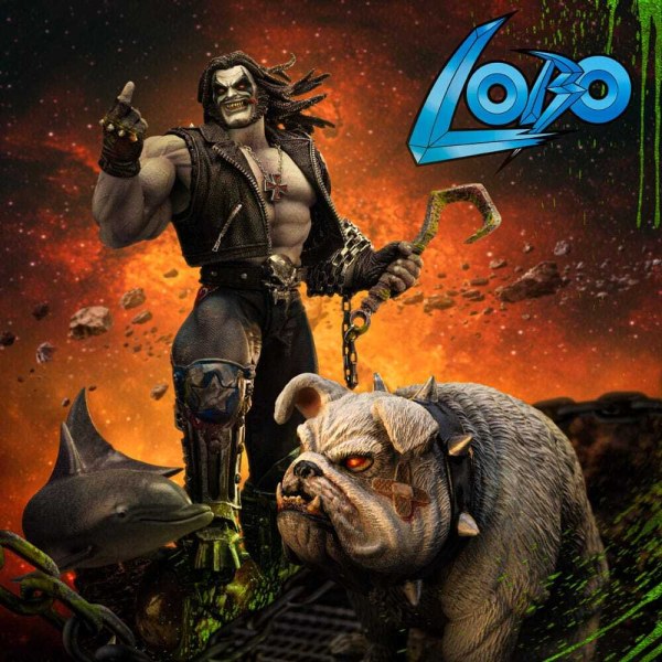Statuetta DC Comics 1/10 Art Scale Lobo Unleashed 24 cm
