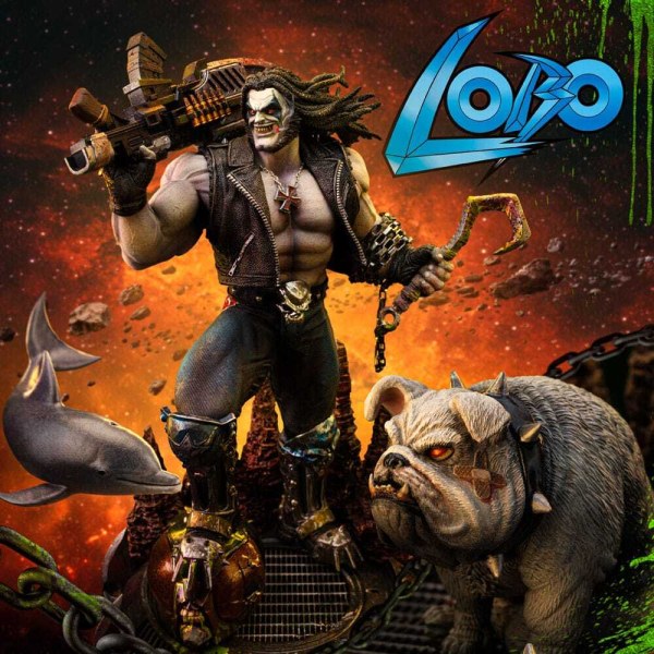 Statuetta DC Comics 1/10 Art Scale Lobo Unleashed 24 cm