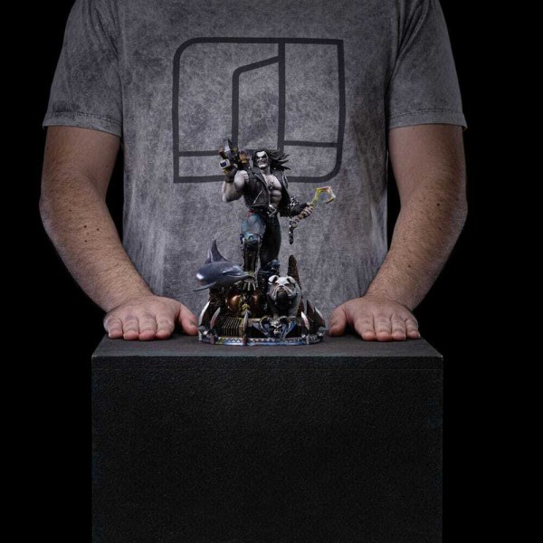 Statuetta DC Comics 1/10 Art Scale Lobo Unleashed 24 cm
