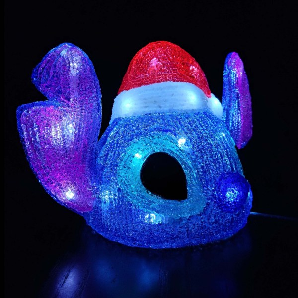 FIGURINA LUMINOSA CON TESTA DI STITCH - Disney D56
