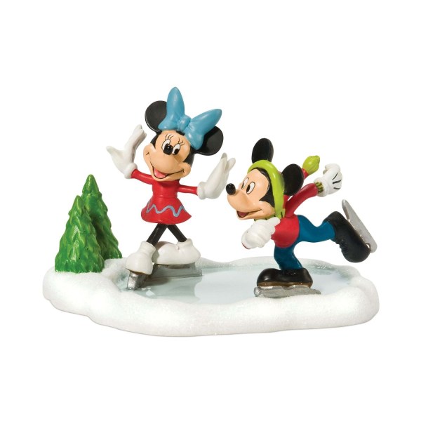 PATTINAGGIO SU GHIACCIO DI TOPOLINO E MINNIE - Disney D56