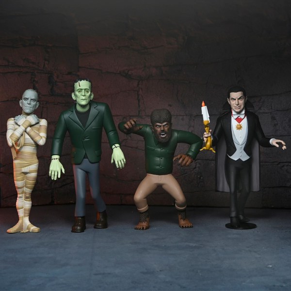 TOONY TERRORS - ACTION FIGURE IN SCALA 6" - FRANKENSTEIN