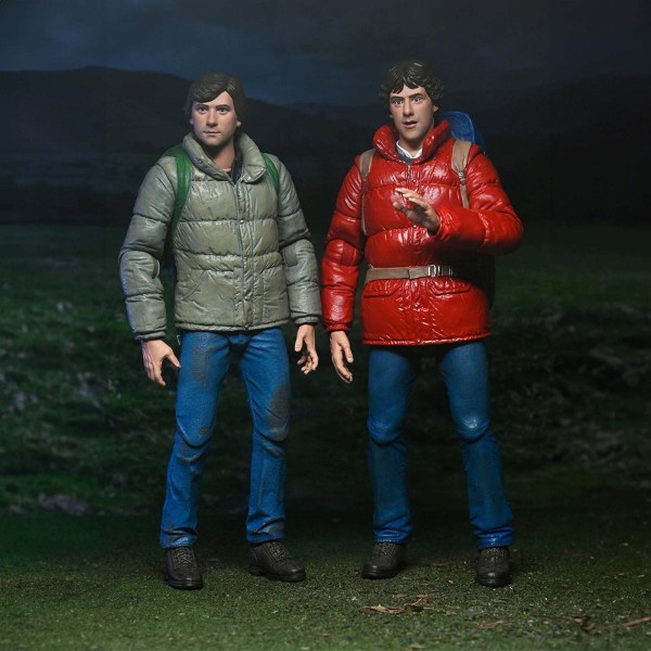 UN LUPO MANNARO AMERICANO A LONDRA – ACTION FIGURE IN SCALA 7" - JACK E DAVID CONFEZIONE DA 2