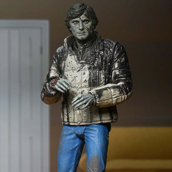 UN LUPO MANNARO AMERICANO A LONDRA – ACTION FIGURE IN SCALA 7" - JACK E DAVID CONFEZIONE DA 2
