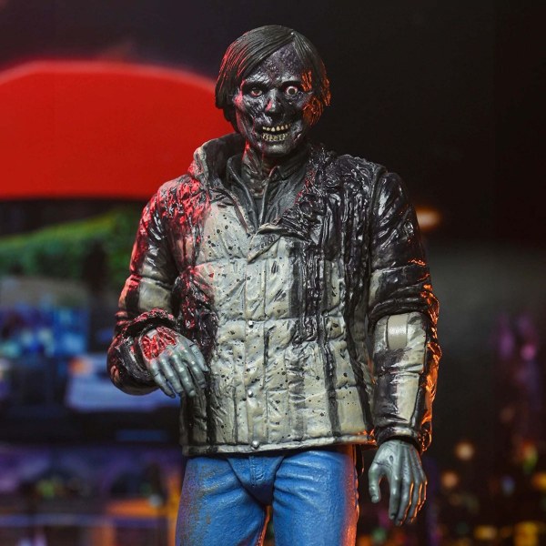 UN LUPO MANNARO AMERICANO A LONDRA – ACTION FIGURE IN SCALA 7" - JACK E DAVID CONFEZIONE DA 2