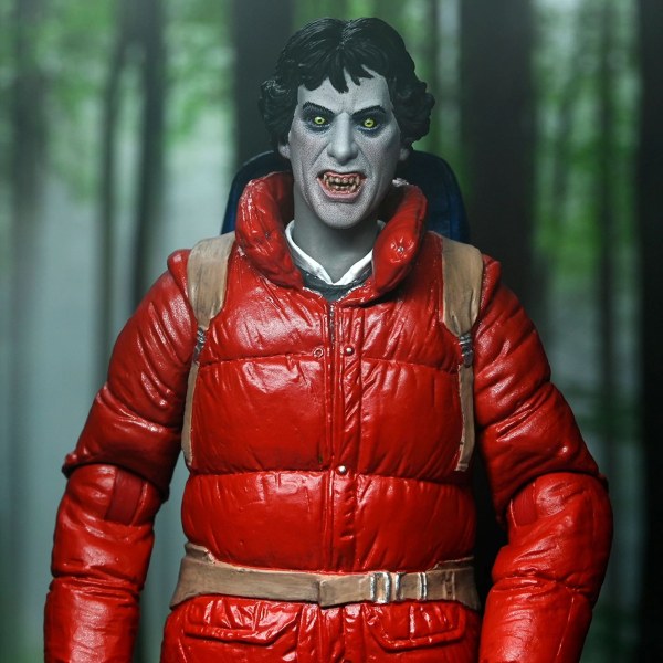 UN LUPO MANNARO AMERICANO A LONDRA – ACTION FIGURE IN SCALA 7" - JACK E DAVID CONFEZIONE DA 2