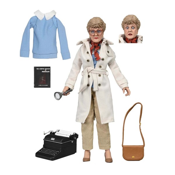LA DONNA IN GIALLO - ACTION FIGURE VESTITA DA 8" - JESSICA FLETCHER
