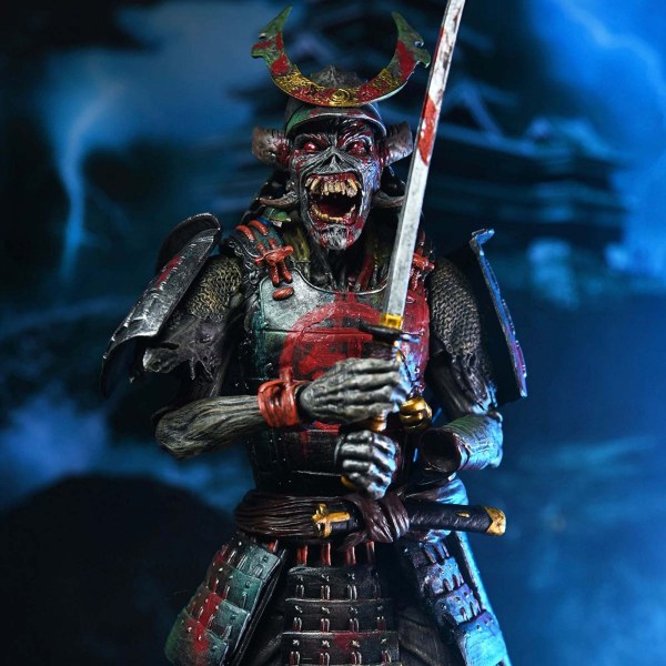 IRON MAIDEN - ACTION FIGURE DA 7" IN SCALA - FUTURE PAST WORLD TOUR ULTIMATE 2PK