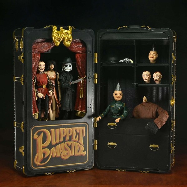 MAESTRO BURATTIERE - ACTION FIGURE IN SCALA 7" - DONNA SANGUISUGA E MARIONETTE DI TOULON, CONFEZIONE DA 2