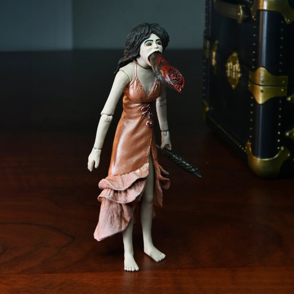 MAESTRO BURATTIERE - ACTION FIGURE IN SCALA 7" - DONNA SANGUISUGA E MARIONETTE DI TOULON, CONFEZIONE DA 2
