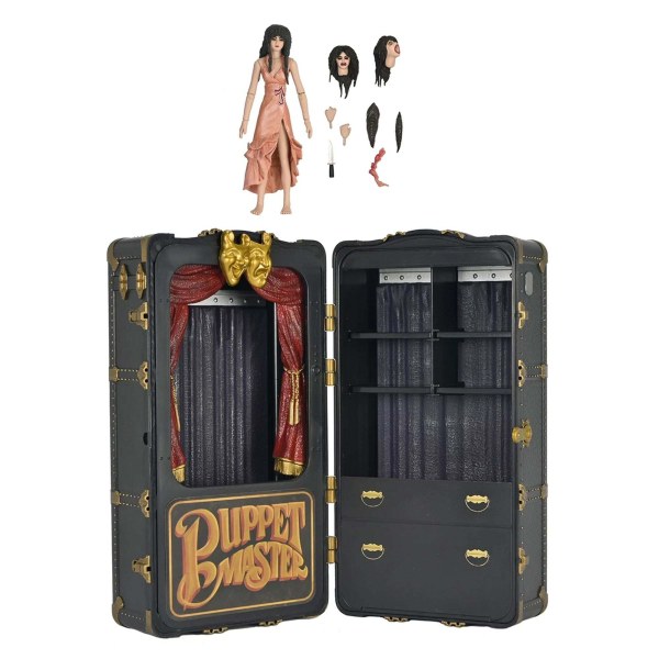 MAESTRO BURATTIERE - ACTION FIGURE IN SCALA 7" - DONNA SANGUISUGA E MARIONETTE DI TOULON, CONFEZIONE DA 2