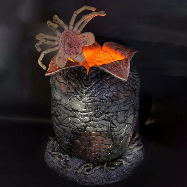 ALIEN – REPLICA IN SCHIUMA – UOVO A GRANDEZZA NATURALE E FACEHUGGER