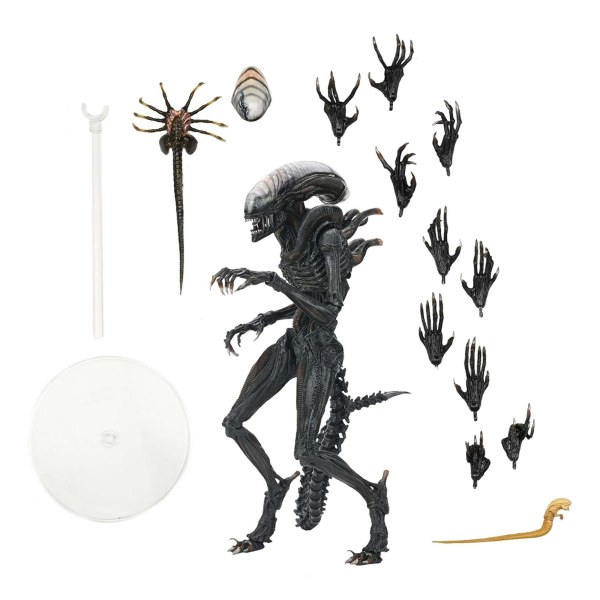 ALIEN: ROMULUS - ACTION FIGURE DA 7" IN SCALA - XENOMORPH ULTIMATE SCORCHED